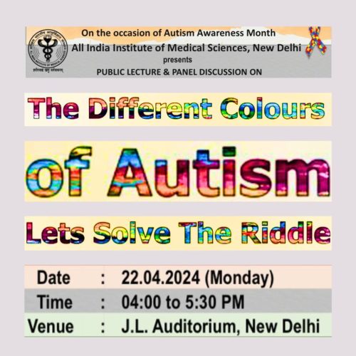 AIIMS PUBLIC LECTURE ON AUTISM
